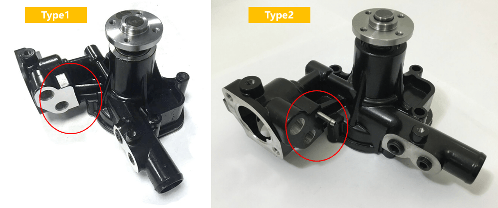 Water Pump Assembly 129632 - 42000 for Yanmar Engine - Fab Heavy Parts