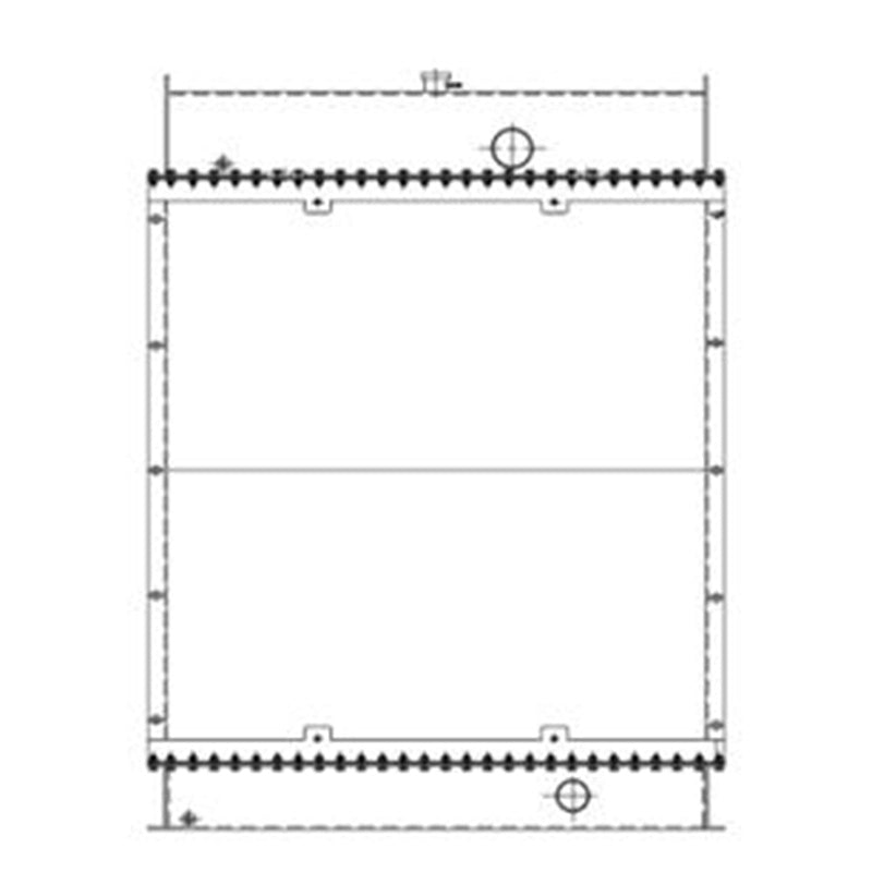 Hydraulic Radiator 142-1928 1421928 Fits for Caterpillar CAT 3406C Generator Set Engine