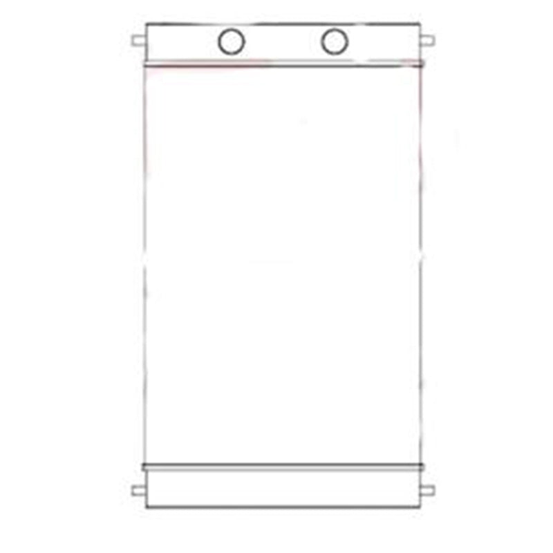 Core de radiateur hydraulique 11115954 pour les transporteurs articulés Volvo A40D