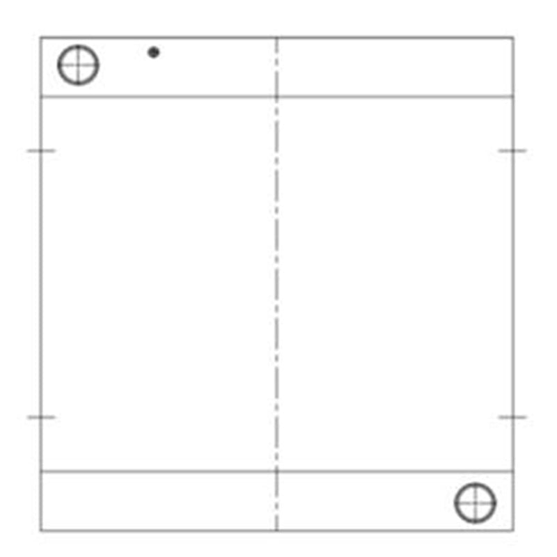 Hydraulic Radiator Core 30/920200 for JCB TLT25G