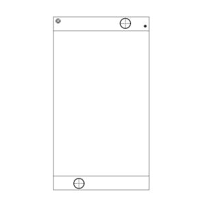 Hydraulic Radiator Core 30-925640 for JCB 456E