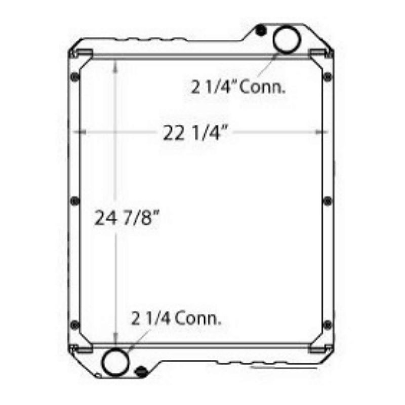 Core de radiateur hydraulique 3047851 304-7851 ajustement pour Caterpillar Cat 416E 422E 428E 430E 432E 434E 442E 444E
