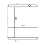 Radiateur hydraulique Core 4775026 4771321 pour Volvo Old Products Volvo BM 4500