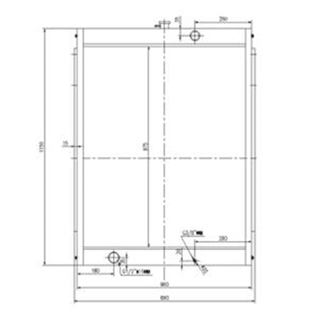 Hydraulic Radiator 13E41000 202-00004C 202-00004B 202-00004A for Doosan Excavator S250LC-V