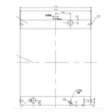Hydraulic Radiator 2202-9407A for Doosan Excavator S200W-III