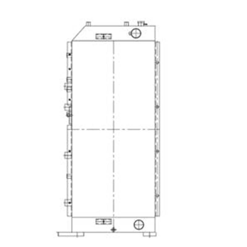 Hydraulijäähdytin 2459334 245-9334 Sopii Caterpillar CAT -kaivukoneeseen E365C