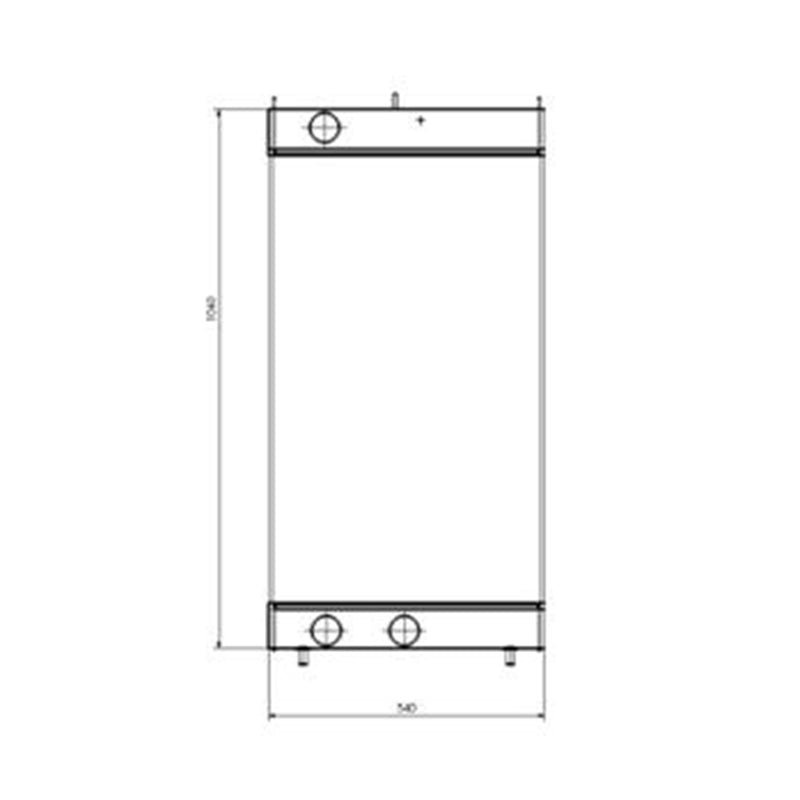 Hydraulic Radiator 56B-03-21210 Fits for Komatsu HM350-2 HM400-2 Dump Truck