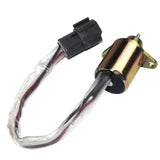 Yanmar Fuel Shutoff Solenoid 1503ES-24S5SUC12S 1503ES24S5SUC12S Stop Solenoid 24V - Fab Heavy Parts